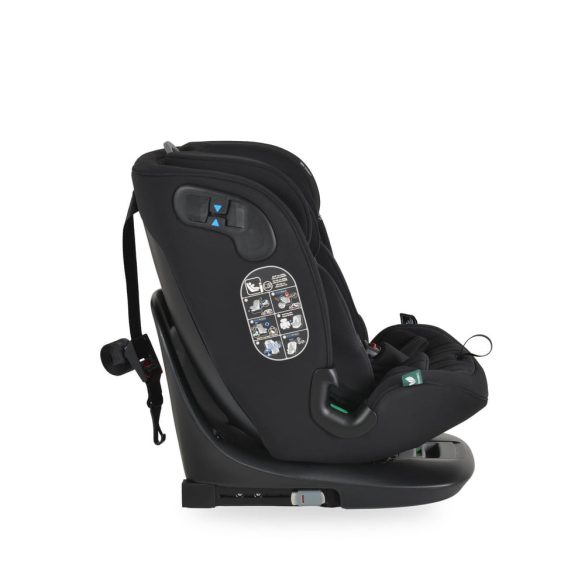 GTS prémium autós ülés 40-150cm SPS, 360fokban forgatható FEKETE