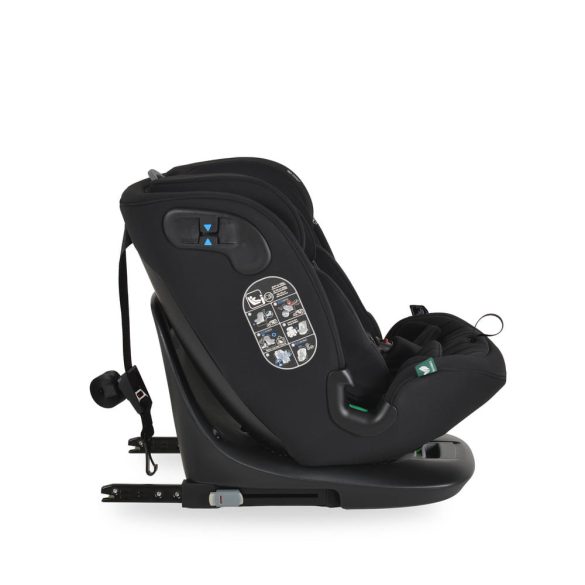 GTS prémium autós ülés 40-150cm SPS, 360fokban forgatható FEKETE