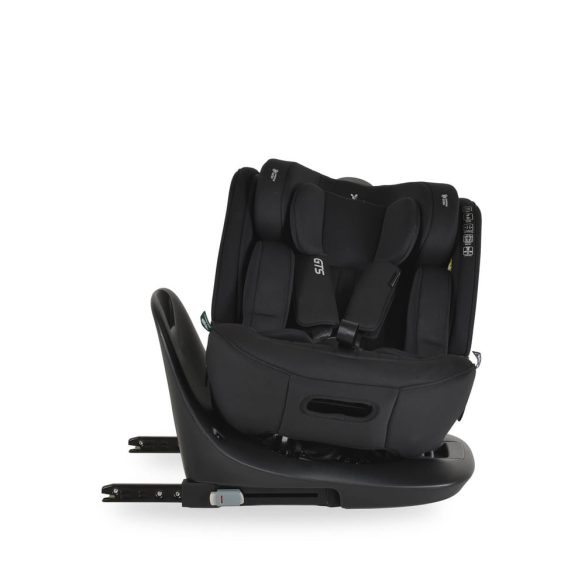 GTS prémium autós ülés 40-150cm SPS, 360fokban forgatható FEKETE