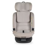 GTS prémium autós ülés 40-150cm SPS, 360fokban forgatható BÉZS