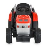 BO DALLAS elektromos traktor trélerrel 12V 140cm PIROS