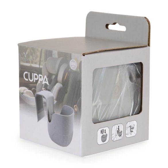 CUPPA pohártartó autós üléshez való SZÜRKE