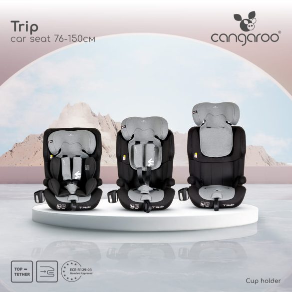 TRIP autós ülés 76-150cm ZÖLD