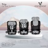 TRIP autós ülés 76-150cm SZÜRKE