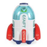 MŰANYAGJÁTÉK űrhajós zenélő, világító  asztal szett