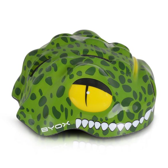 BICIKLIS sisak DINO gyerek tarajos S.ZÖLD