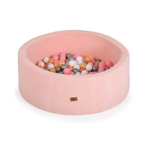 LABDAMEDENCE 200db 5,5cm ARANY labdával RÓZSASZÍN