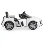 BO Audi R8 Spyder elektromos autó 105cm FEHÉR