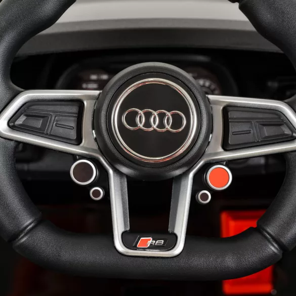 BO Audi R8 Spyder elektromos autó 105cm FEHÉR