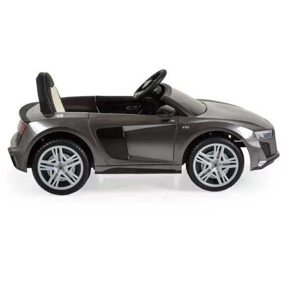 BO Audi R8 Spyder elektromos autó 105cm SILVER/EZÜST
