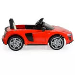 BO Audi R8 Spyder elektromos autó 105cm PIROS