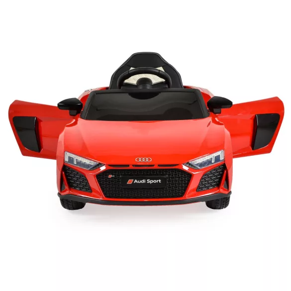 BO Audi R8 Spyder elektromos autó 105cm PIROS