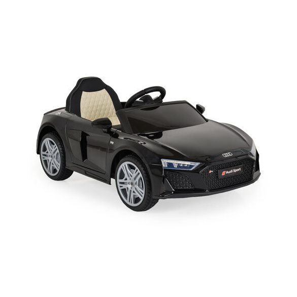 BO Audi R8 Spyder elektromos autó 105cm FEKETE