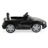 BO Audi R8 Spyder elektromos autó 105cm FEKETE