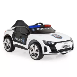   BO Audi RS e-tron 717 Police elektromos autó rendőrségi FEHÉR