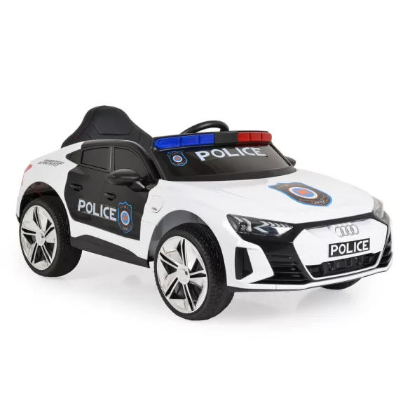 BO Audi RS e-tron 717 Police elektromos autó rendőrségi FEHÉR