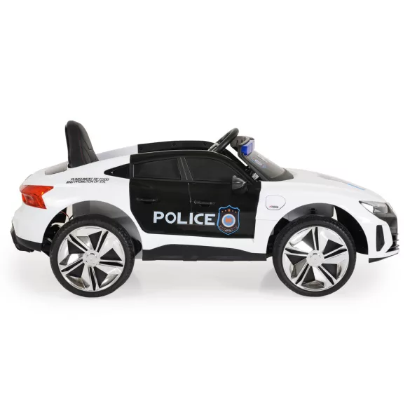 BO Audi RS e-tron 717 Police elektromos autó rendőrségi FEHÉR