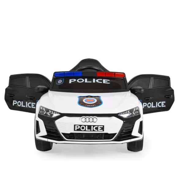 BO Audi RS e-tron 717 Police elektromos autó rendőrségi FEHÉR