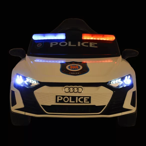 BO Audi RS e-tron 717 Police elektromos autó rendőrségi FEHÉR