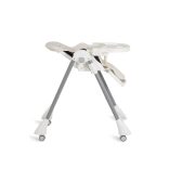 RICO multi etetőszék alsó kosár nélkül, összecsukható FEHÉR