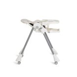 RICO multi etetőszék alsó kosár nélkül, összecsukható FEHÉR