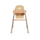 CENTURY etetőszék műanyag játékhíddal BÉZS