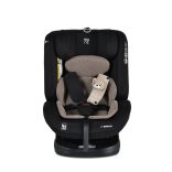 i-MAXX autós ülés,  isofix, forgatható, 2 plüss+párna 40-150cm BÉZS