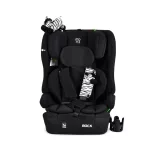 ROCK autós ülés 76-150cm, 2játékkal, pohártartó, belső öv, isofix nélkül FEKETE