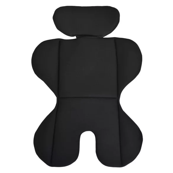 ROCK autós ülés 76-150cm, 2játékkal, pohártartó, belső öv, isofix nélkül FEKETE