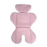 SECURITY autós ülés belső övvel, isofix, ajándék 2plüss+párna 76-150cm PINK
