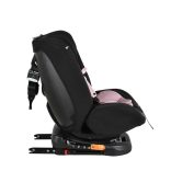 i-MAXX autós ülés, isofix, forgatható, 2 plüss+párna 40-150cm PINK