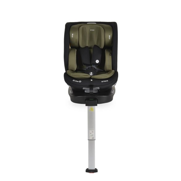 STRIKE autós ülés támasztólábbal, SPS, 360fokban forgatható 40-150cm SSZÖLD