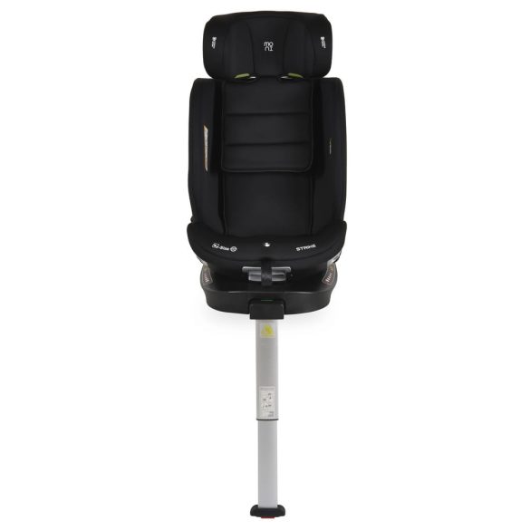 STRIKE autós ülés támasztólábbal, SPS, 360fokban forgatható 40-150cm SSZÖLD