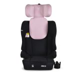 ROCK autós ülés 76-150cm, 2játékkal, pohártartó, belső öv, isofix nélkül PINK