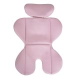 ROCK autós ülés 76-150cm, 2játékkal, pohártartó, belső öv, isofix nélkül PINK