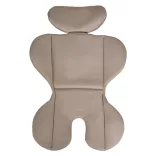 ROCK autós ülés 76-150cm, 2játékkal, pohártartó, belső öv, isofix nélkül BÉZS