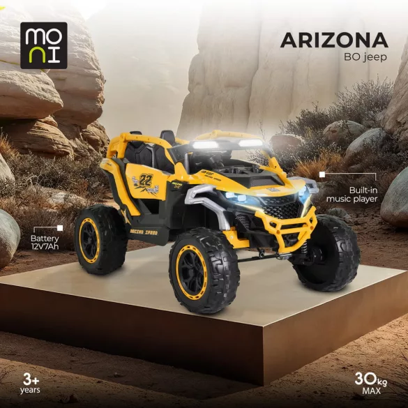 BO ARIZONA elektromos UTV autó 4motoros NARANCS