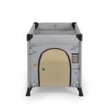 PLAYHOUSE összecsukható házikó utazóágy, tetővel, kibújóval SZÜRKE