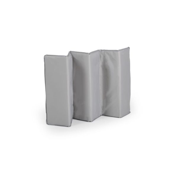 PLAYHOUSE összecsukható házikó utazóágy, tetővel, kibújóval SZÜRKE