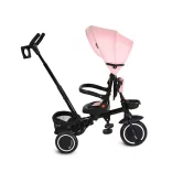 CRUZ tricikli napfénytetővel, összecsukható PINK