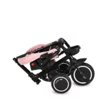 CRUZ tricikli napfénytetővel, összecsukható PINK
