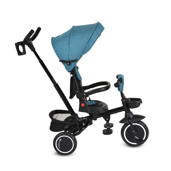 CRUZ tricikli napfénytetővel, összecsukható TÜRKIZ