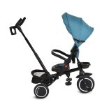 CRUZ tricikli napfénytetővel, összecsukható TÜRKIZ