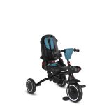 CRUZ tricikli napfénytetővel, összecsukható TÜRKIZ