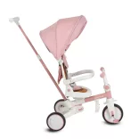 COMPACTO ÚJ 3IN1 tricikli multifunkciós, futóbiciklivé alakítható PINK