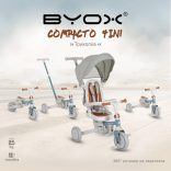 COMPACTO ÚJ 3IN1 tricikli multifunkciós, futóbiciklivé alakítható KÉK