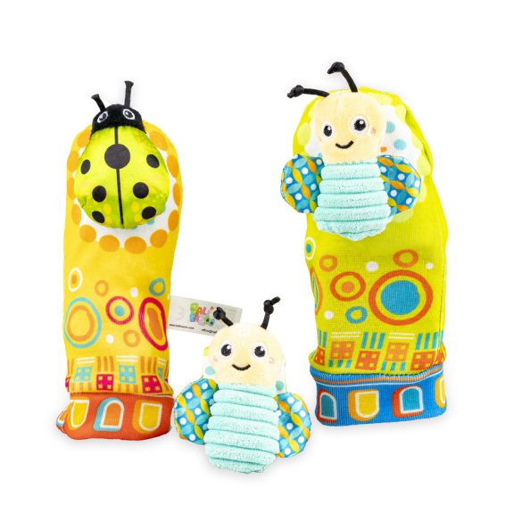 Bali Bazoo 82624 Méhecskés zokni és csukló csörgő szett