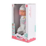 BABA 41 CM fiú baba elefántos ruha CSÍKOS BÉZS