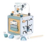 MONI activity kocka xilofonnal, drót pályával VKÉK