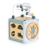 MONI activity kocka xilofonnal, drót pályával VKÉK